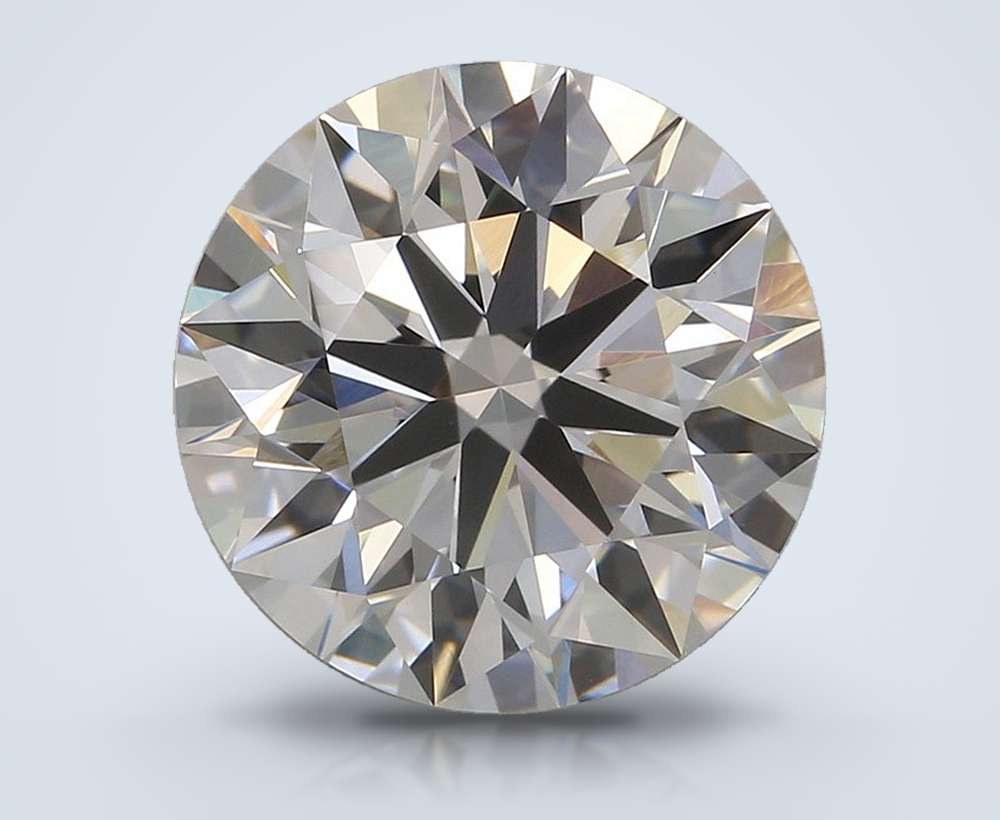 3.08 Carat Round Lab Diamond