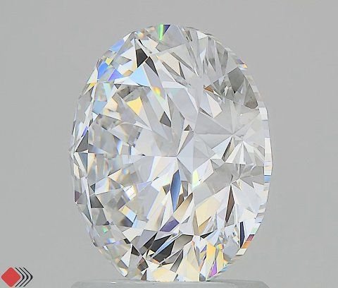 2.29ct E VVS1 Excellent Cut Round Lab Grown Diamond