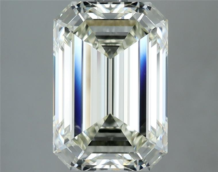 3.75ct K VVS1 Rare Carat Ideal Cut Emerald Diamond