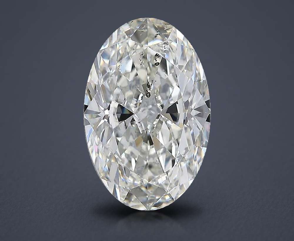 3.70 Carat Oval Natural Diamond