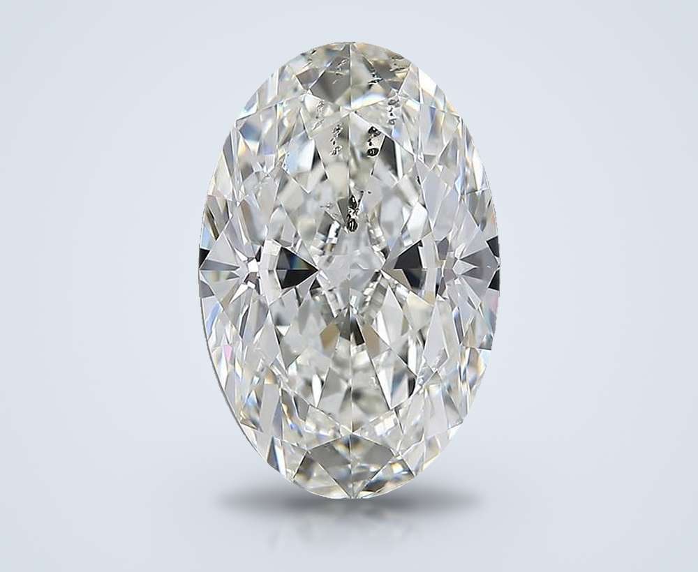 3.70 Carat Oval Natural Diamond