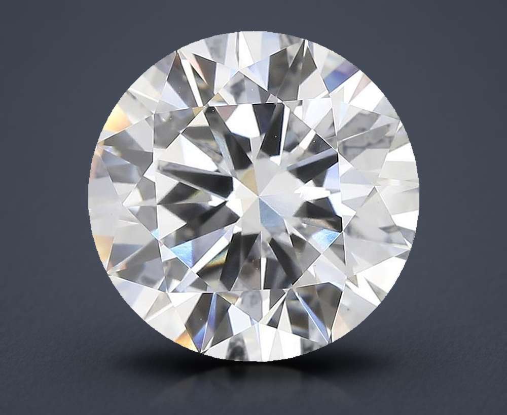 7.03 Carat Round Lab Diamond