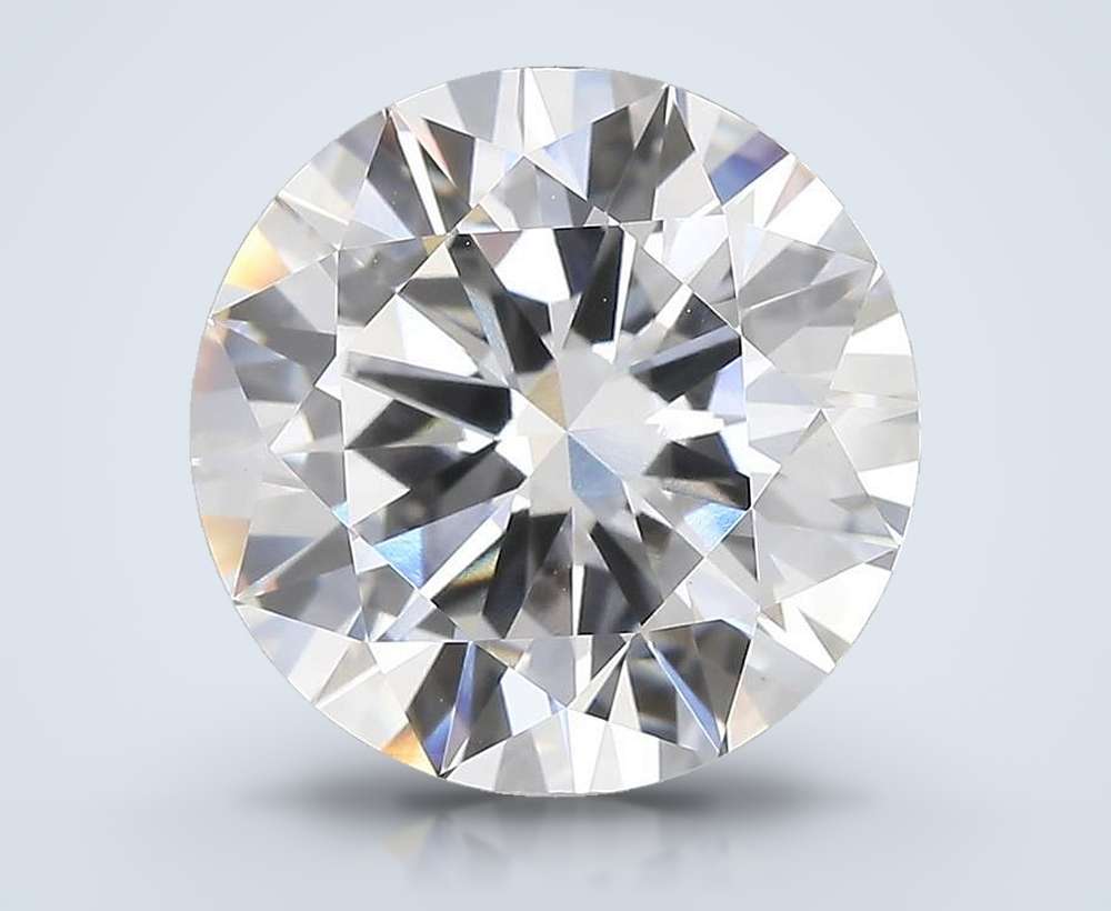 7.03 Carat Round Lab Diamond