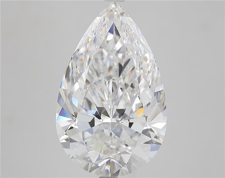 7.01 Carat Pear Natural Diamond