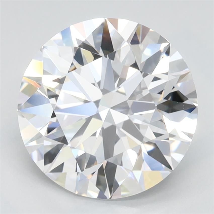 2.70ct D VVS1 Rare Carat Ideal Cut Round Lab Grown Diamond