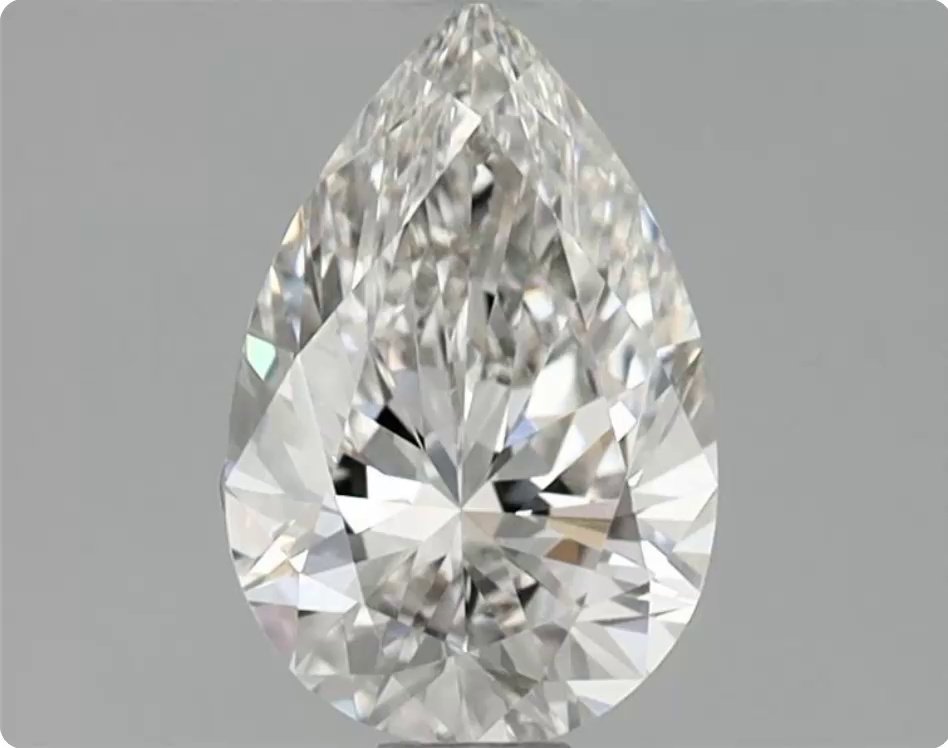 1.00 Carat Pear Lab Diamond