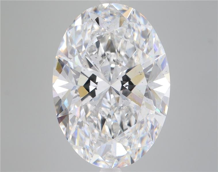 11.14ct E SI1 Rare Carat Ideal Cut Oval Lab Grown Diamond