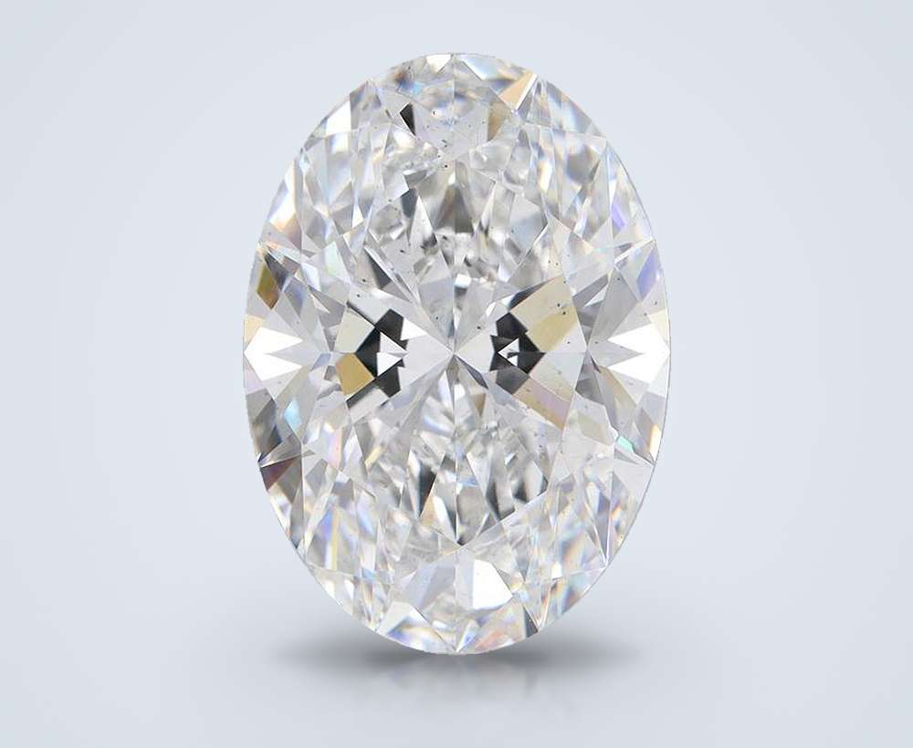 11.14 Carat Oval Lab Diamond