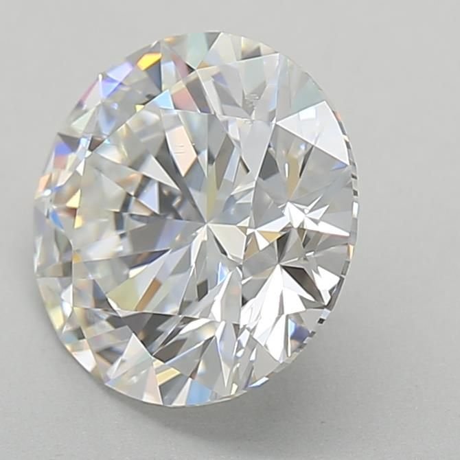 2.39ct E SI1 Rare Carat Ideal Cut Round Lab Grown Diamond