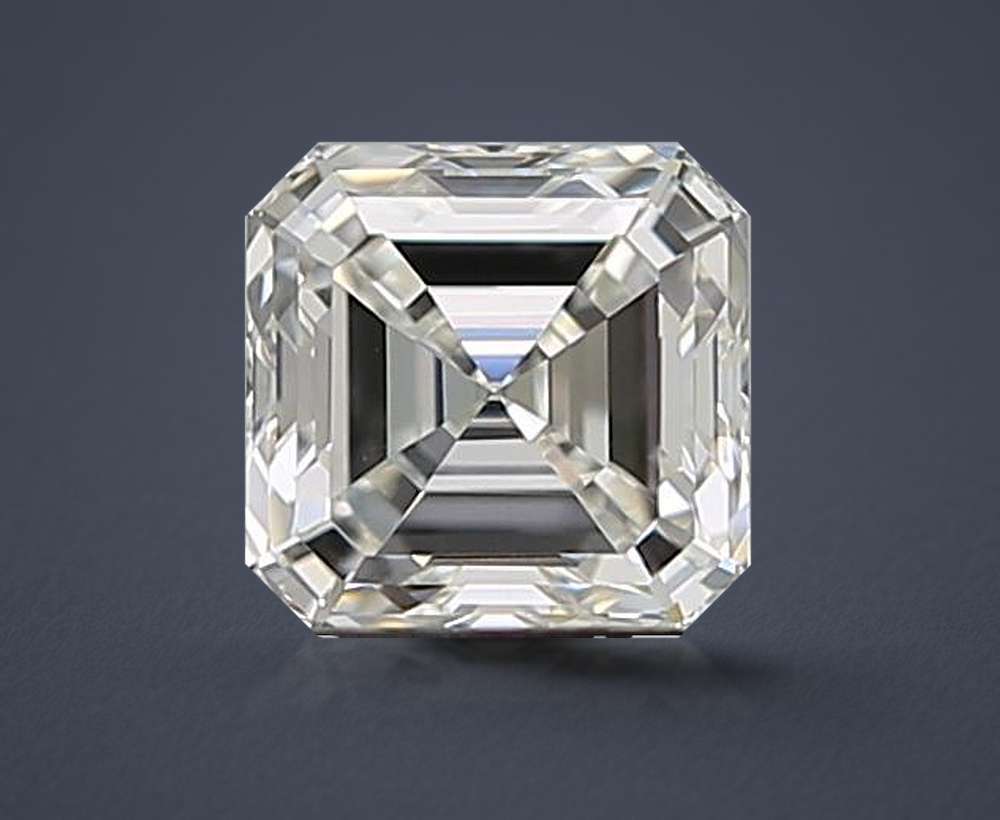 0.53 Carat Asscher Natural Diamond