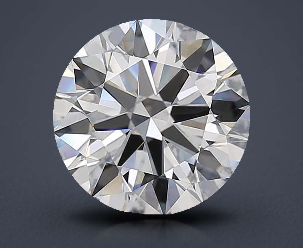 3.30 Carat Round Natural Diamond