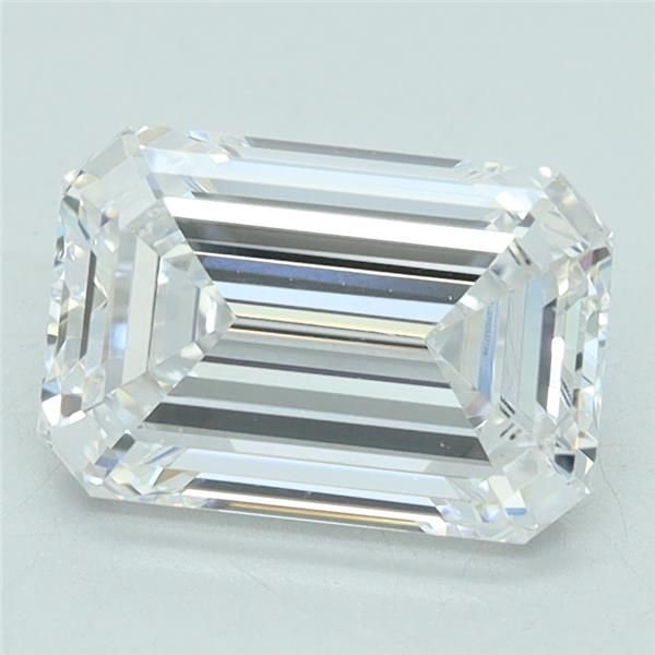 1.65ct D VS1 Rare Carat Ideal Cut Emerald Lab Grown Diamond