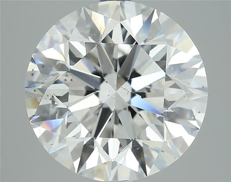 6.50ct E SI2 Excellent Cut Round Diamond