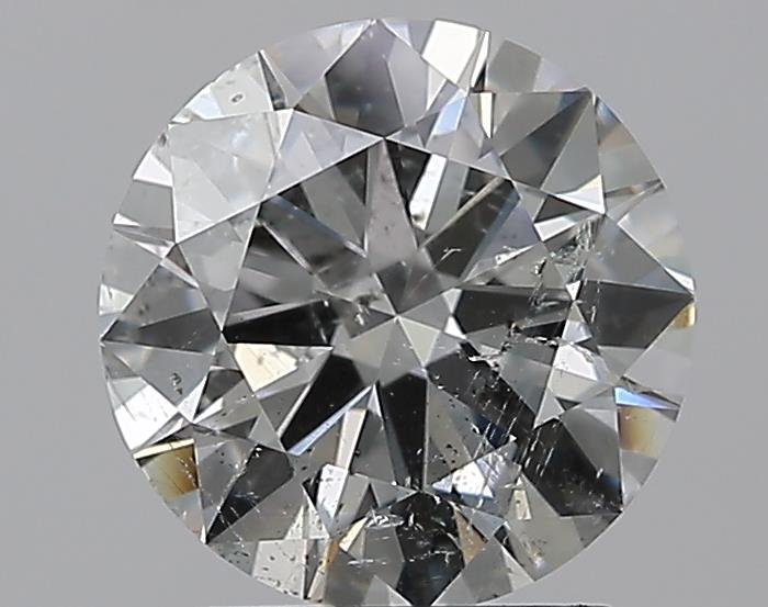 2.01ct G SI2 Rare Carat Ideal Cut Round Diamond