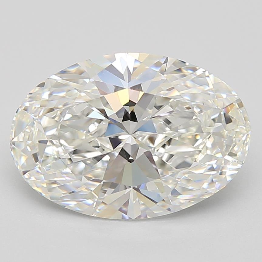 3.30ct G VVS1 Rare Carat Ideal Cut Oval Lab Grown Diamond