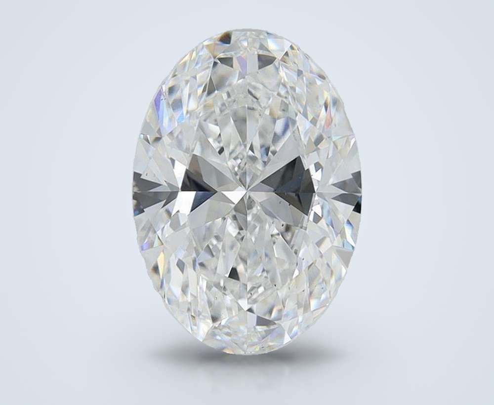 3.42 Carat Oval Lab Diamond