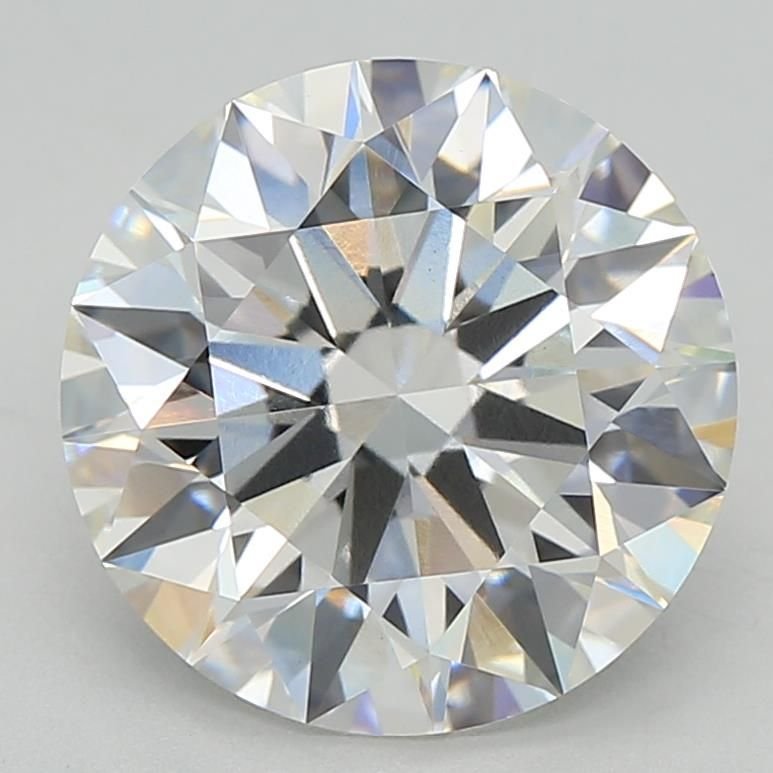 3.58ct F VVS2 Rare Carat Ideal Cut Round Lab Grown Diamond