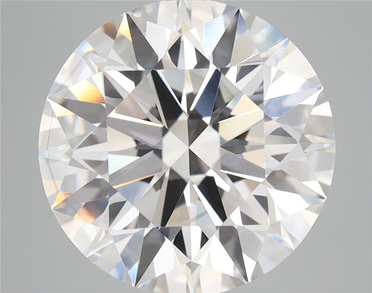 7.10ct F VS2 Rare Carat Ideal Cut Round Lab Grown Diamond