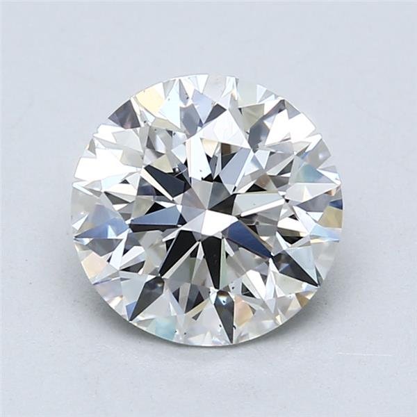 2.29ct E SI1 Rare Carat Ideal Cut Round Lab Grown Diamond