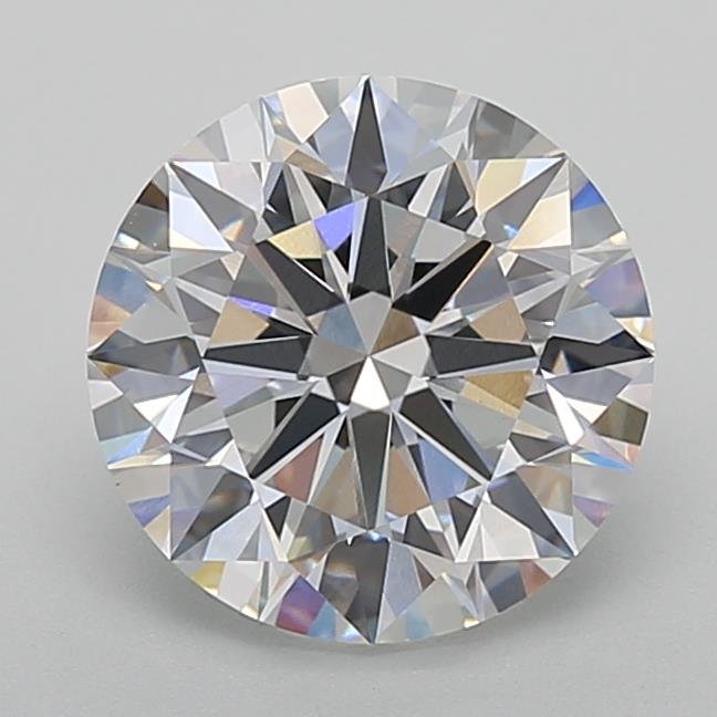 3.33ct F VS1 Rare Carat Ideal Cut Round Lab Grown Diamond