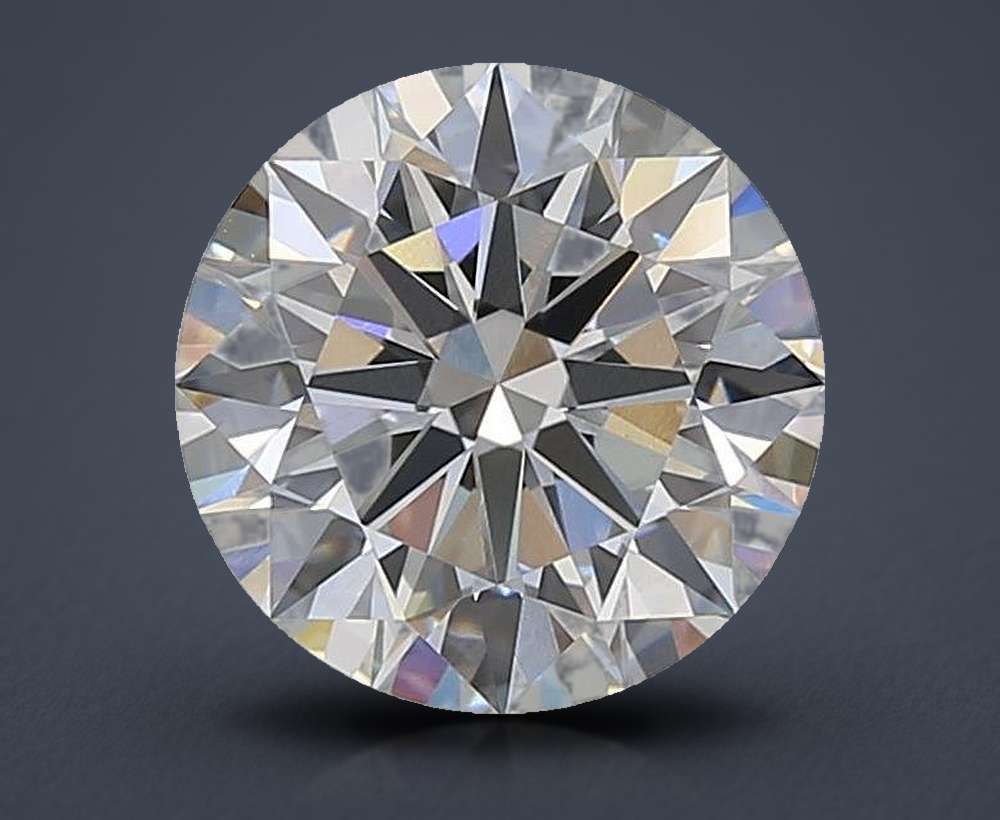 3.33 Carat Round Lab Diamond
