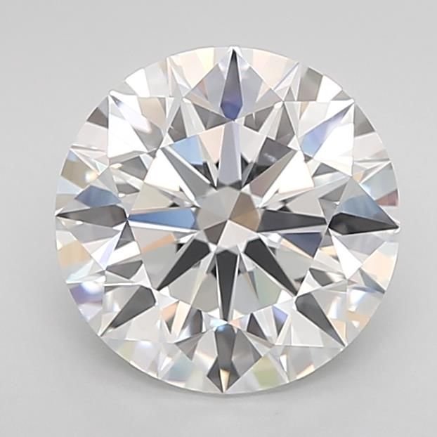 2.12ct D VS2 Rare Carat Ideal Cut Round Lab Grown Diamond