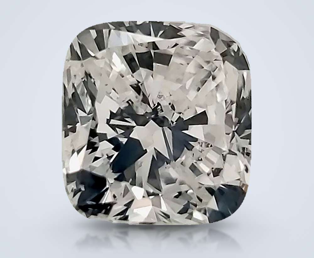 1.71 Carat Cushion Natural Diamond