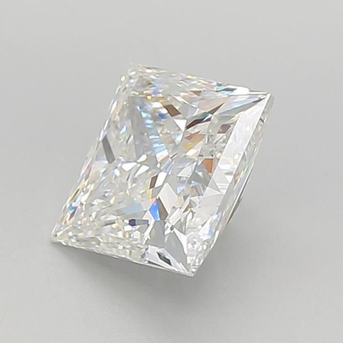 2.30ct F VS2 Rare Carat Ideal Cut Princess Lab Grown Diamond