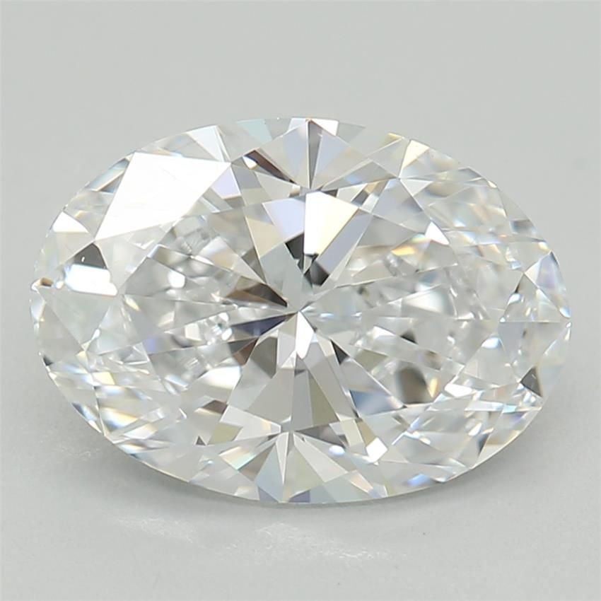 1.33ct D VS2 Rare Carat Ideal Cut Oval Lab Grown Diamond