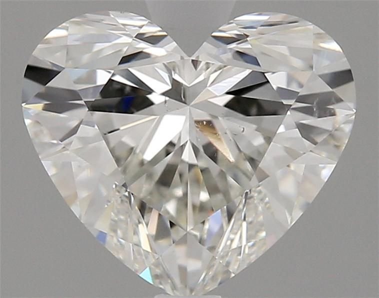 2.10ct J SI1 Rare Carat Ideal Cut Heart Diamond