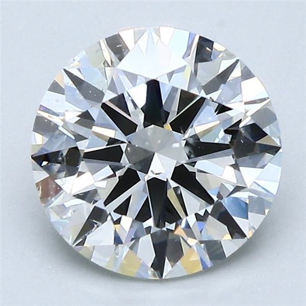 2.00ct H SI1 Rare Carat Ideal Cut Round Diamond