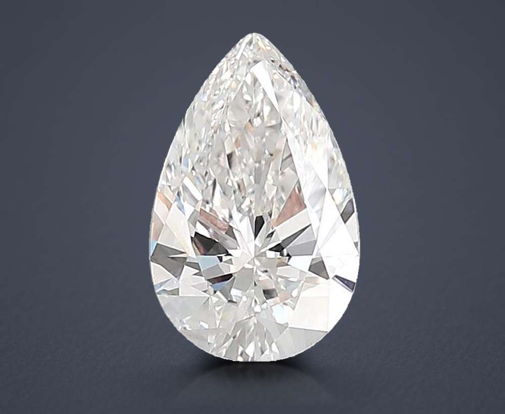 3.05 Carat Pear Lab Diamond