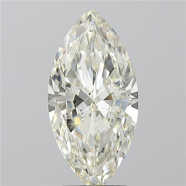 3.01ct J SI1 Very Good Cut Marquise Diamond