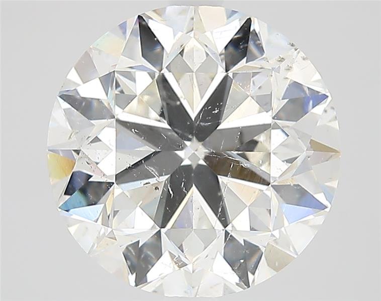 4.05ct G SI2 Very Good Cut Round Diamond