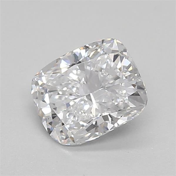 0.65ct D VVS2 Rare Carat Ideal Cut Cushion Lab Grown Diamond