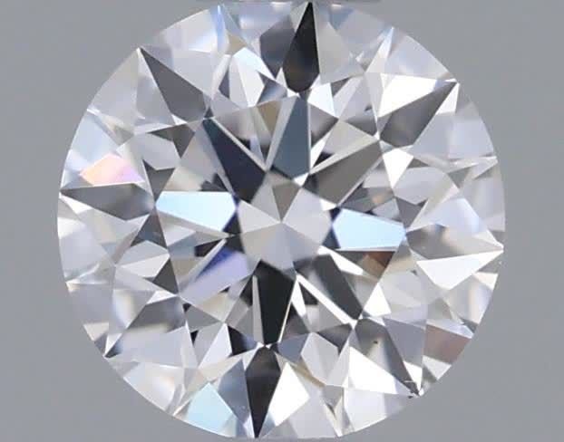 0.45ct D VS2 Rare Carat Ideal Cut Round Lab Grown Diamond