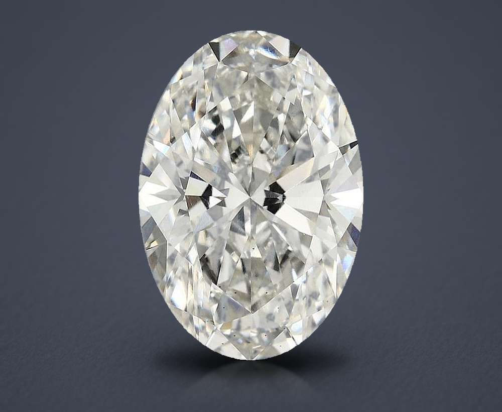 4.05 Carat Oval Lab Diamond