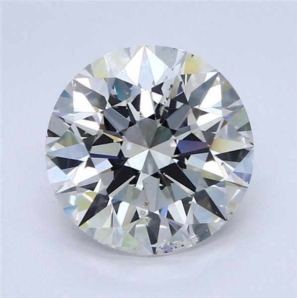 3.50ct G SI2 Rare Carat Ideal Cut Round Diamond