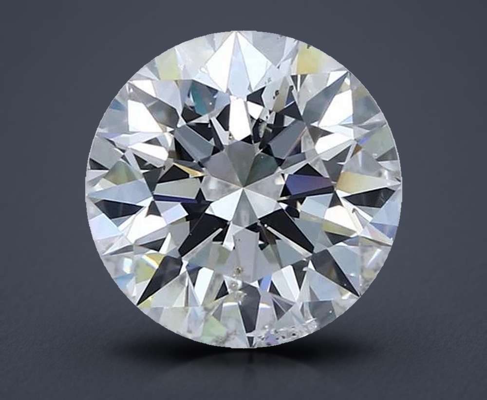 3.50 Carat Round Natural Diamond