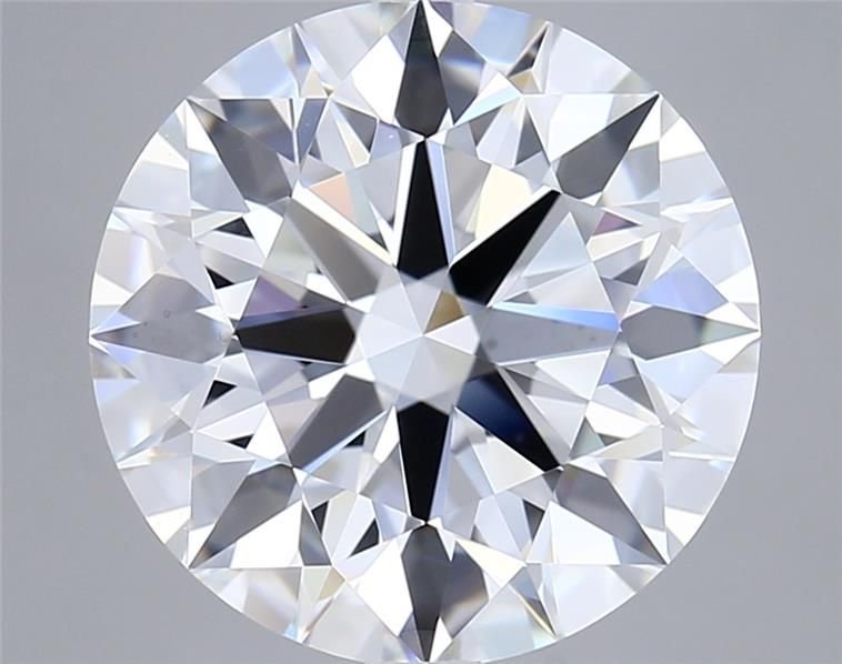 6.84ct D IF Rare Carat Ideal Cut Round Lab Grown Diamond
