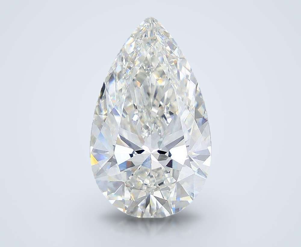 6.10 Carat Pear Lab Diamond