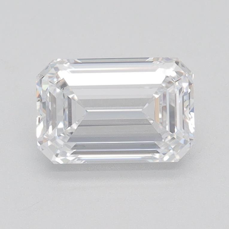 1.00ct D VVS2 Rare Carat Ideal Cut Emerald Lab Grown Diamond