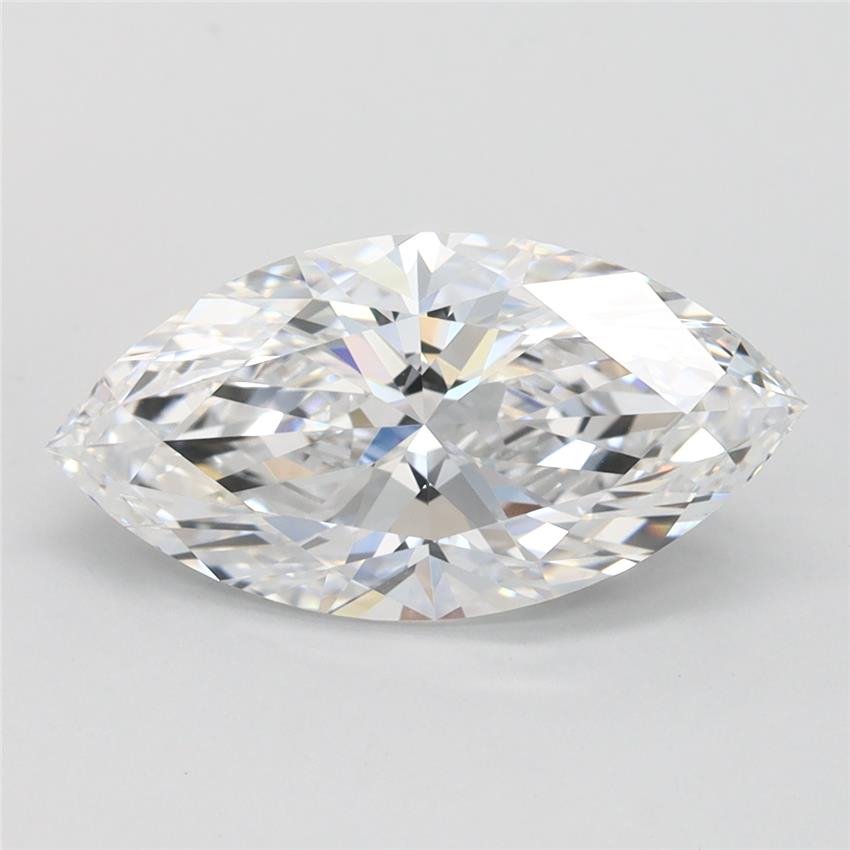 2.12ct D IF Rare Carat Ideal Cut Marquise Lab Grown Diamond