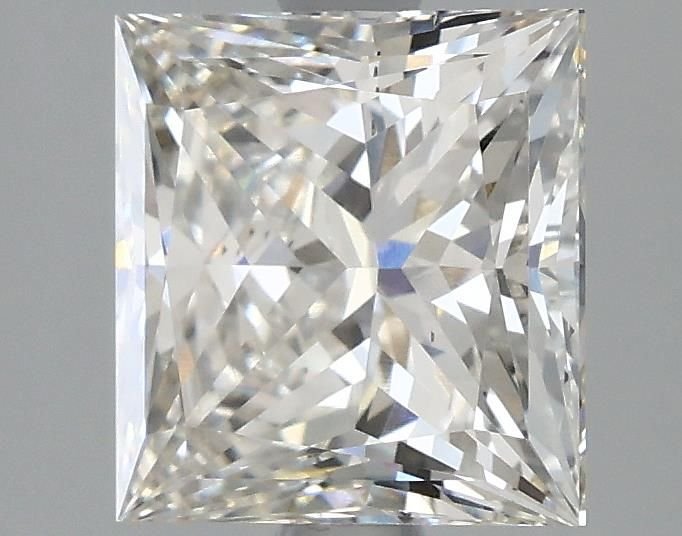 2.41ct H VS2 Rare Carat Ideal Cut Princess Lab Grown Diamond