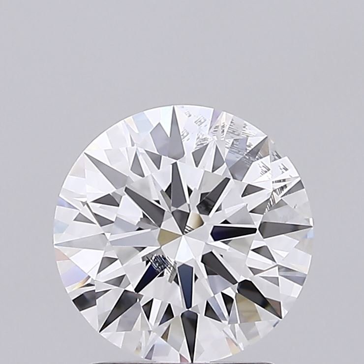 2.12ct D SI2 Rare Carat Ideal Cut Round Lab Grown Diamond