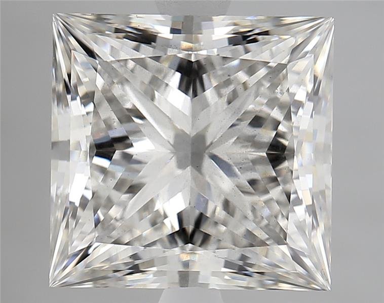 4.02ct I SI1 Rare Carat Ideal Cut Princess Lab Grown Diamond