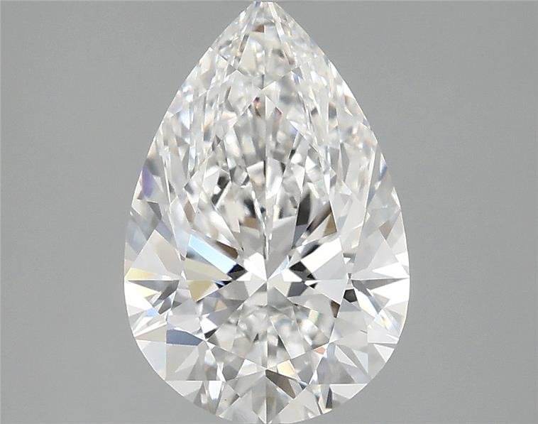 2.42 Carat Pear Lab Diamond