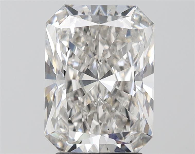 3.06ct H VS2 Rare Carat Ideal Cut Radiant Lab Grown Diamond