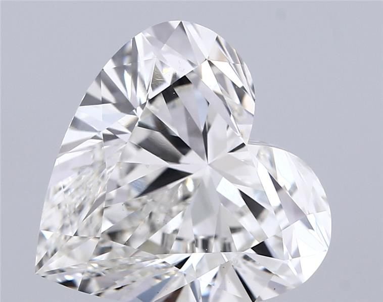 7.01ct G VS1 Rare Carat Ideal Cut Heart Lab Grown Diamond