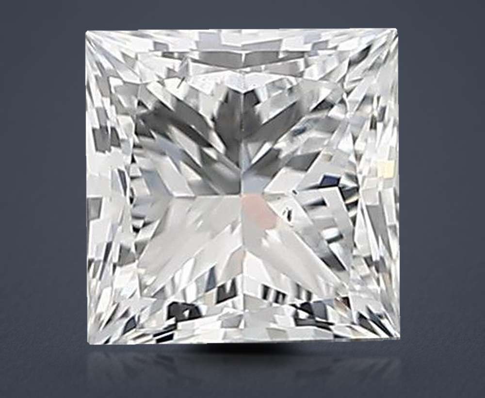 0.72 Carat Princess Lab Diamond